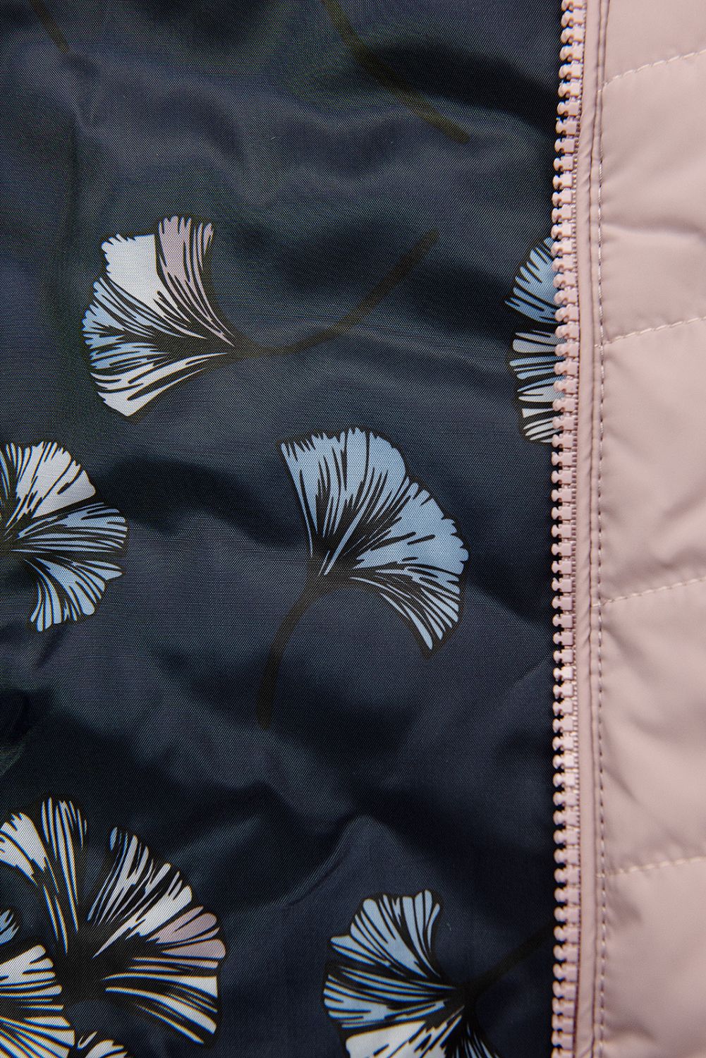 Beidseitig tragbare Jacke in Rosa