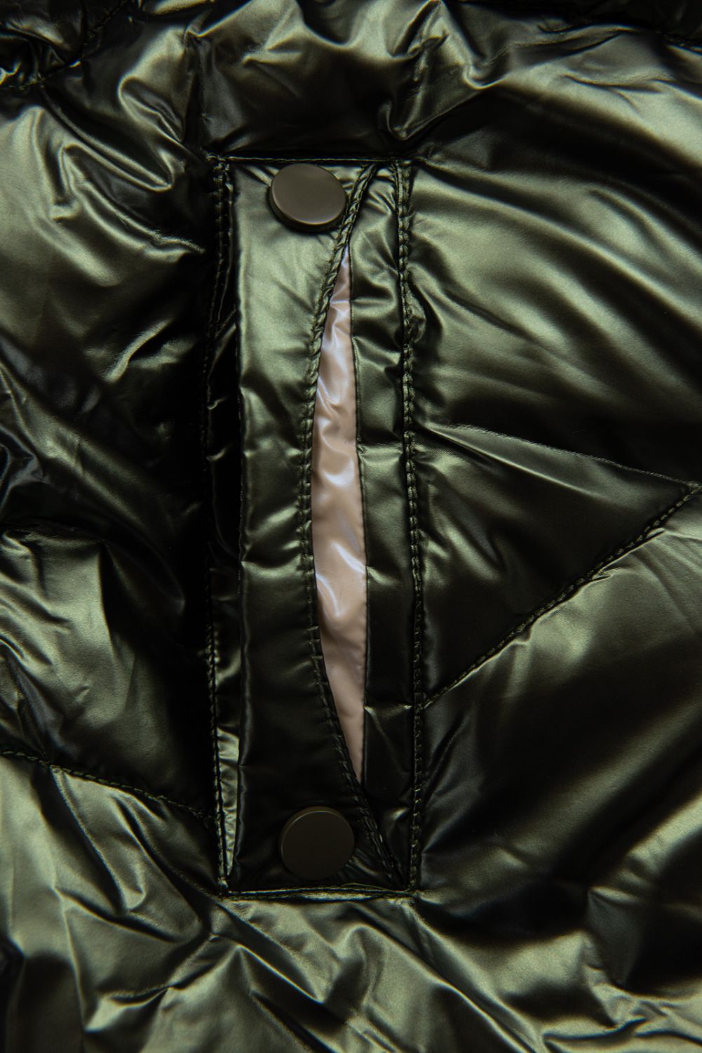 Winterjacke für Mädchen Glänzend Grün