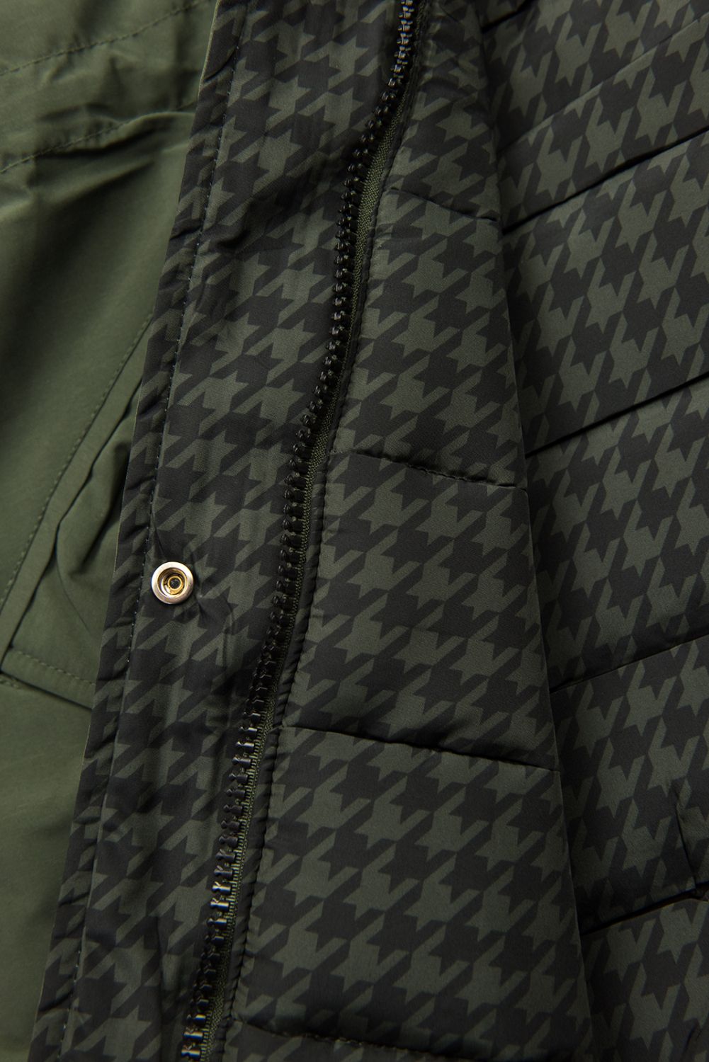 Parkajacke mit Wendemöglichkeit khaki