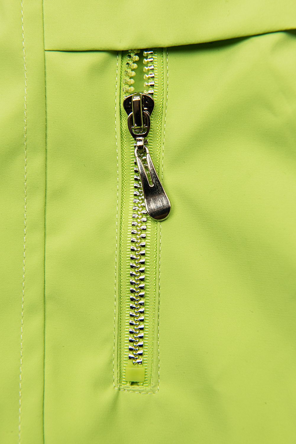 Parka für Mädchen Apfelgrün