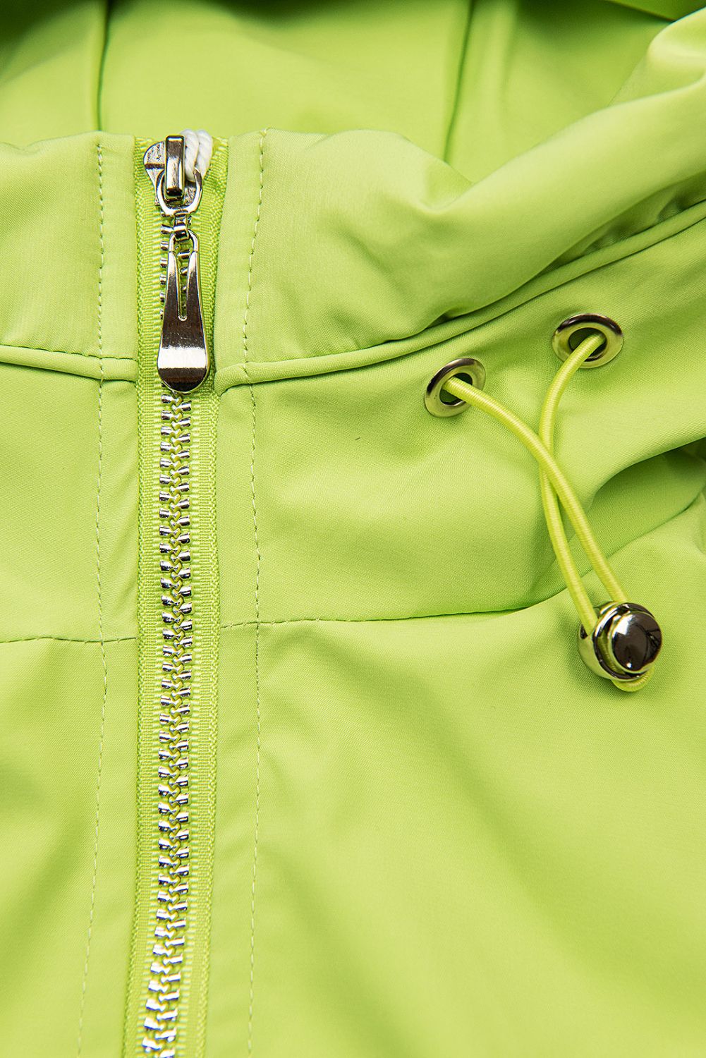 Parka für Mädchen Apfelgrün