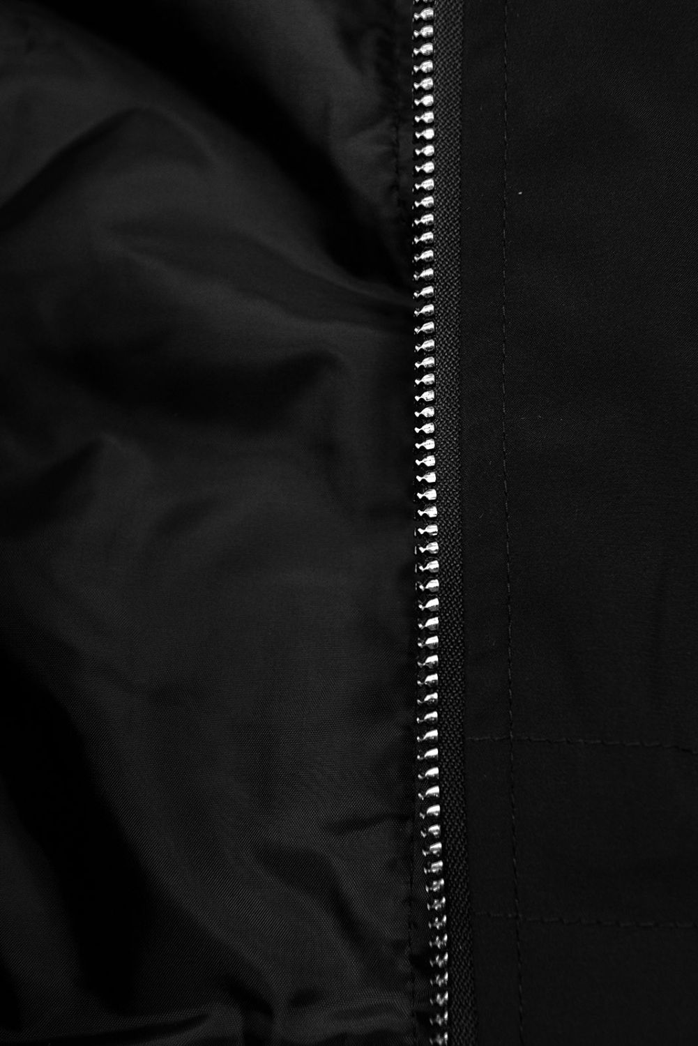 Parka für Mädchen Schwarz