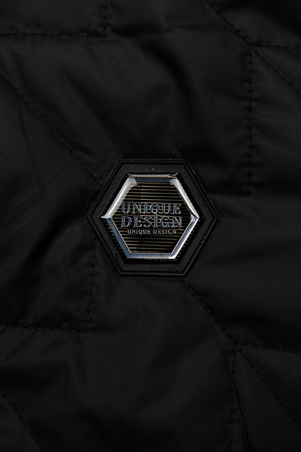 Steppjacke im Bomber-Style Schwarz