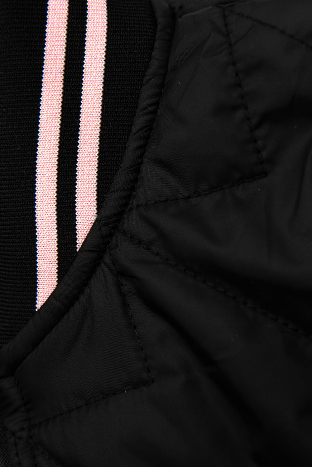 Steppjacke im Bomber-Style Schwarz