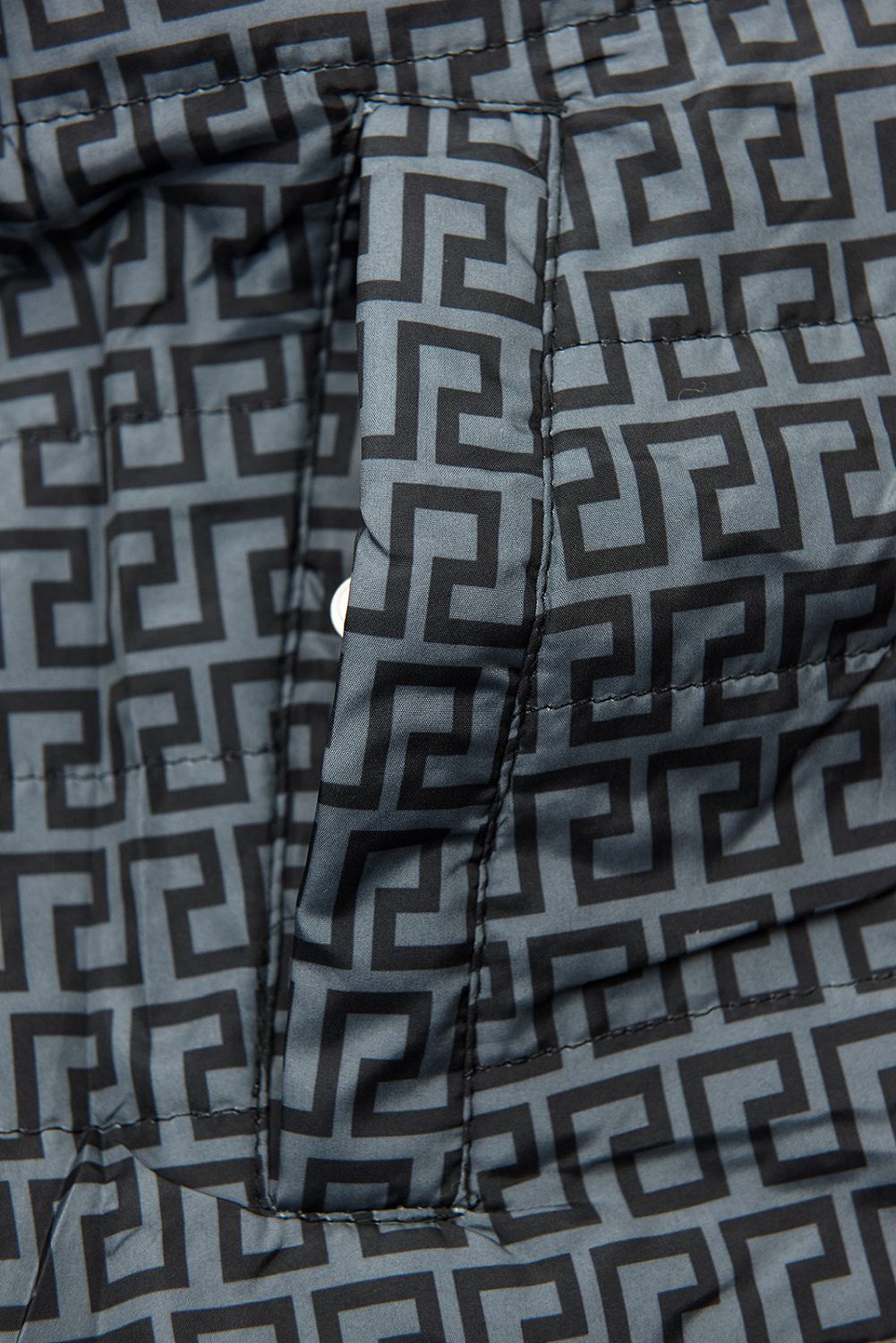 Leichter Parka dunkelblau/grau