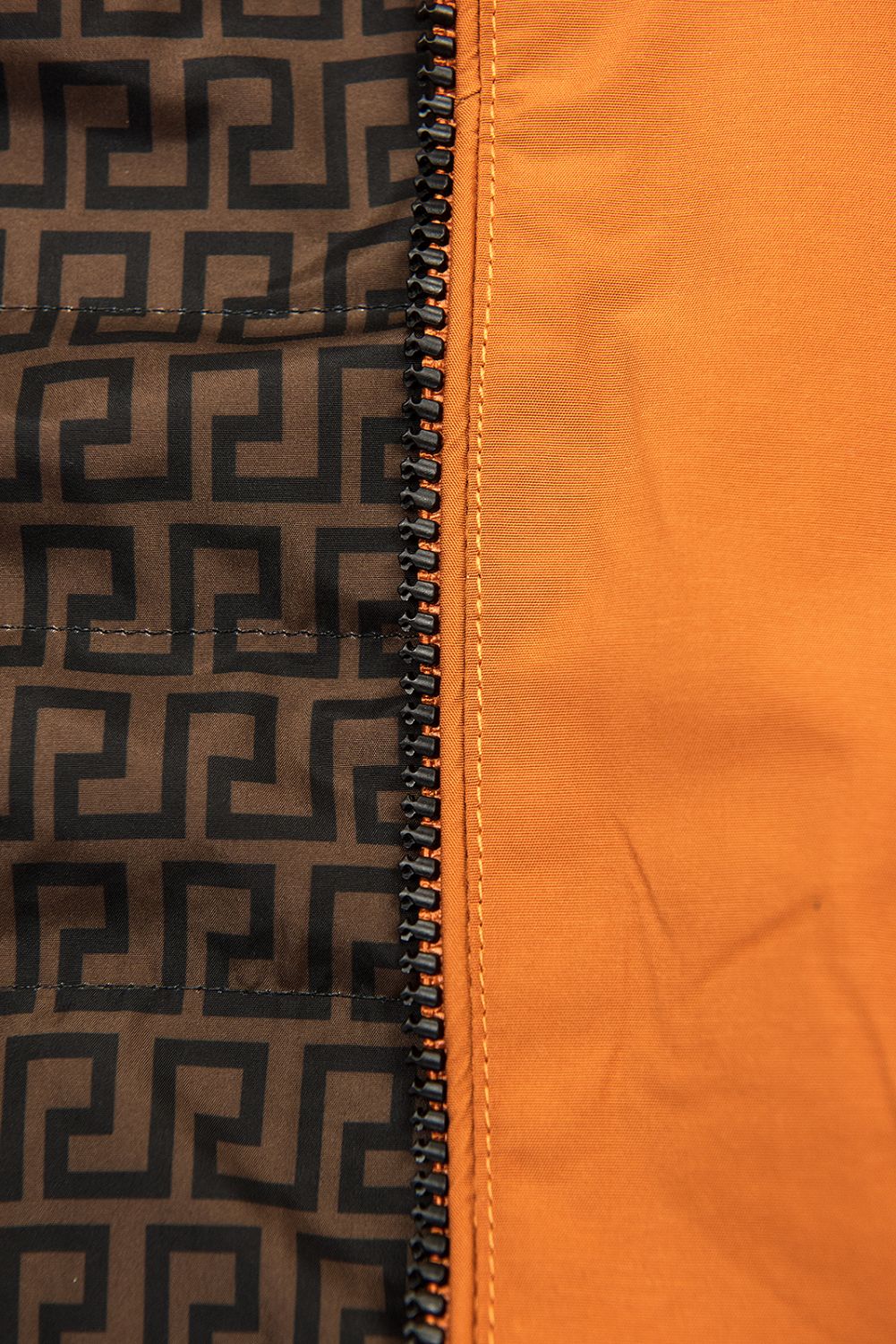 Leichter Parka ziegelbraun/braun