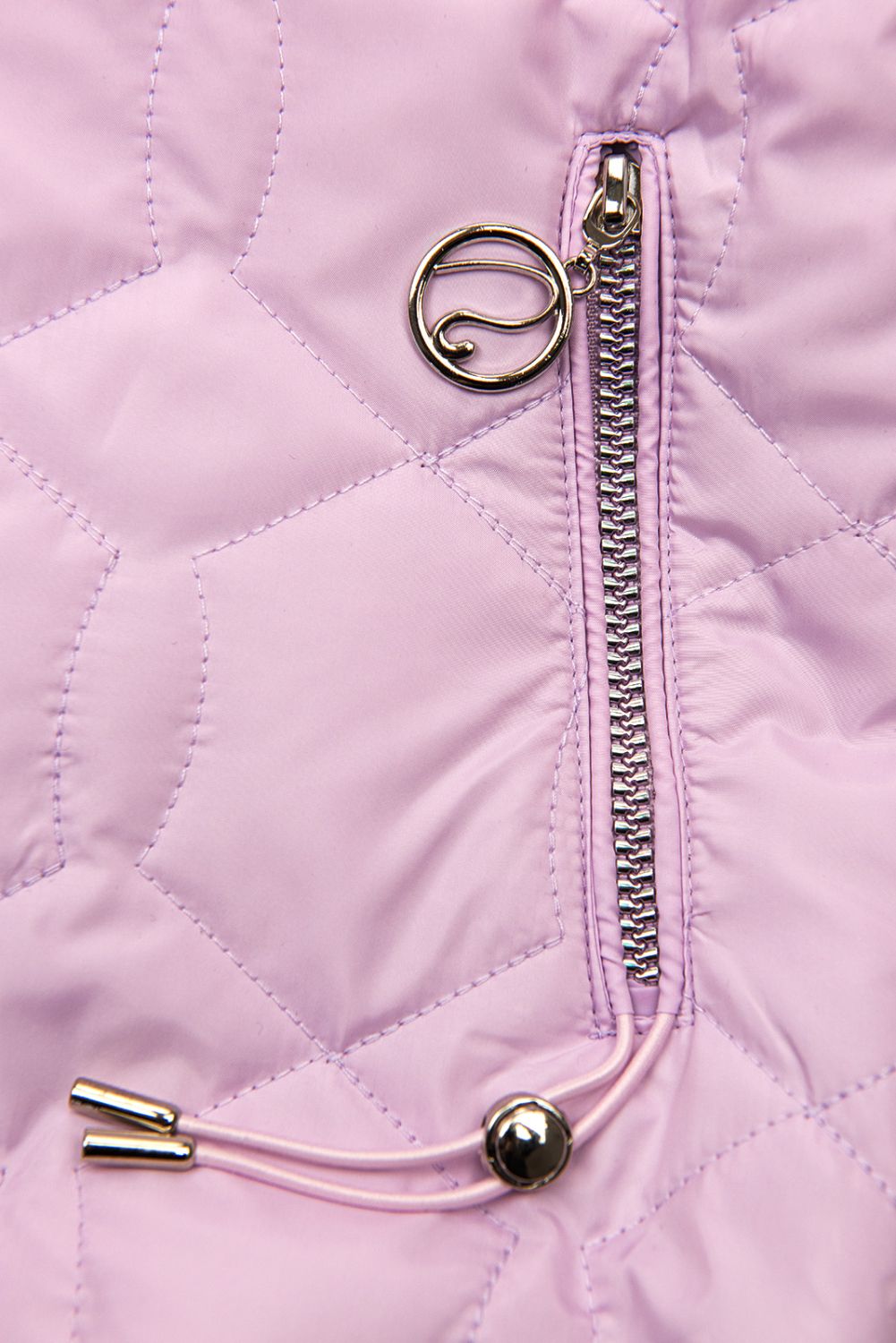 Steppweste mit Taschen Lila