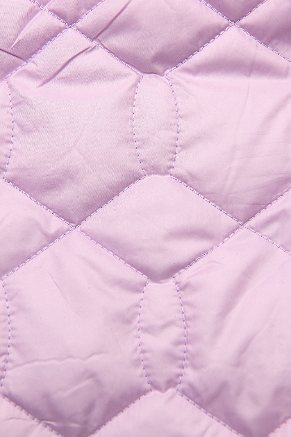 Steppweste mit Taschen Lila