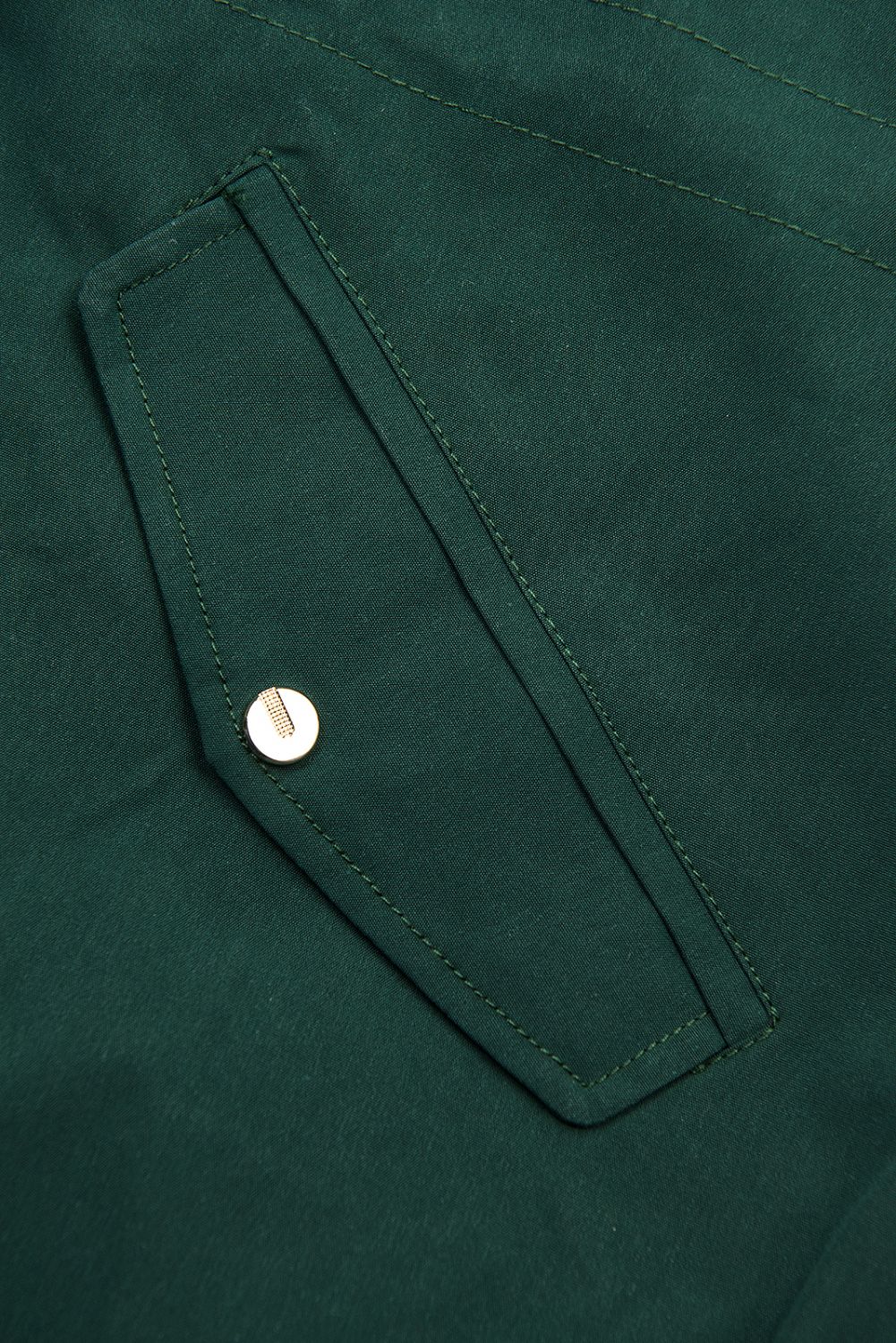 Parkajacke mit Punkten grün