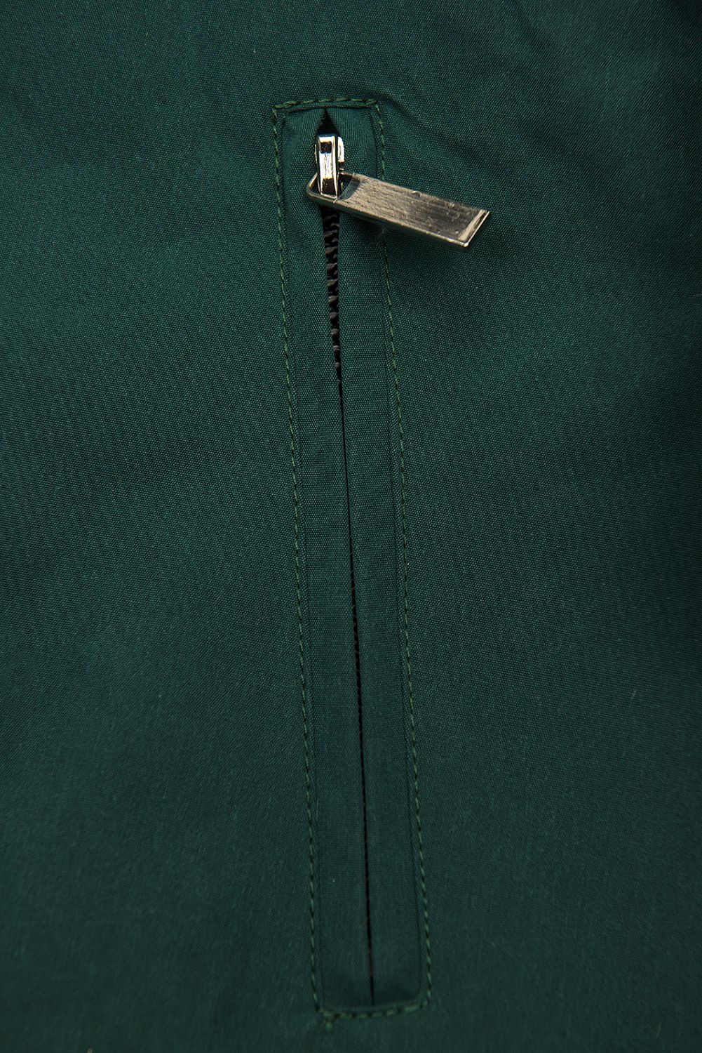 Parkajacke mit Punkten grün