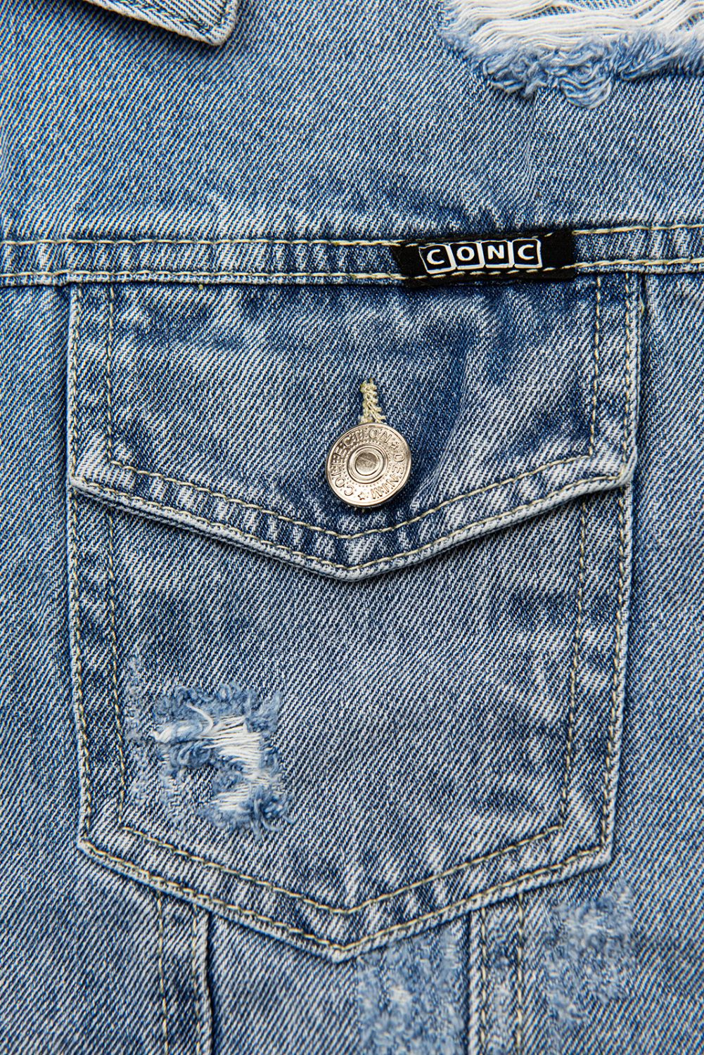 Oversized Jeansjacke