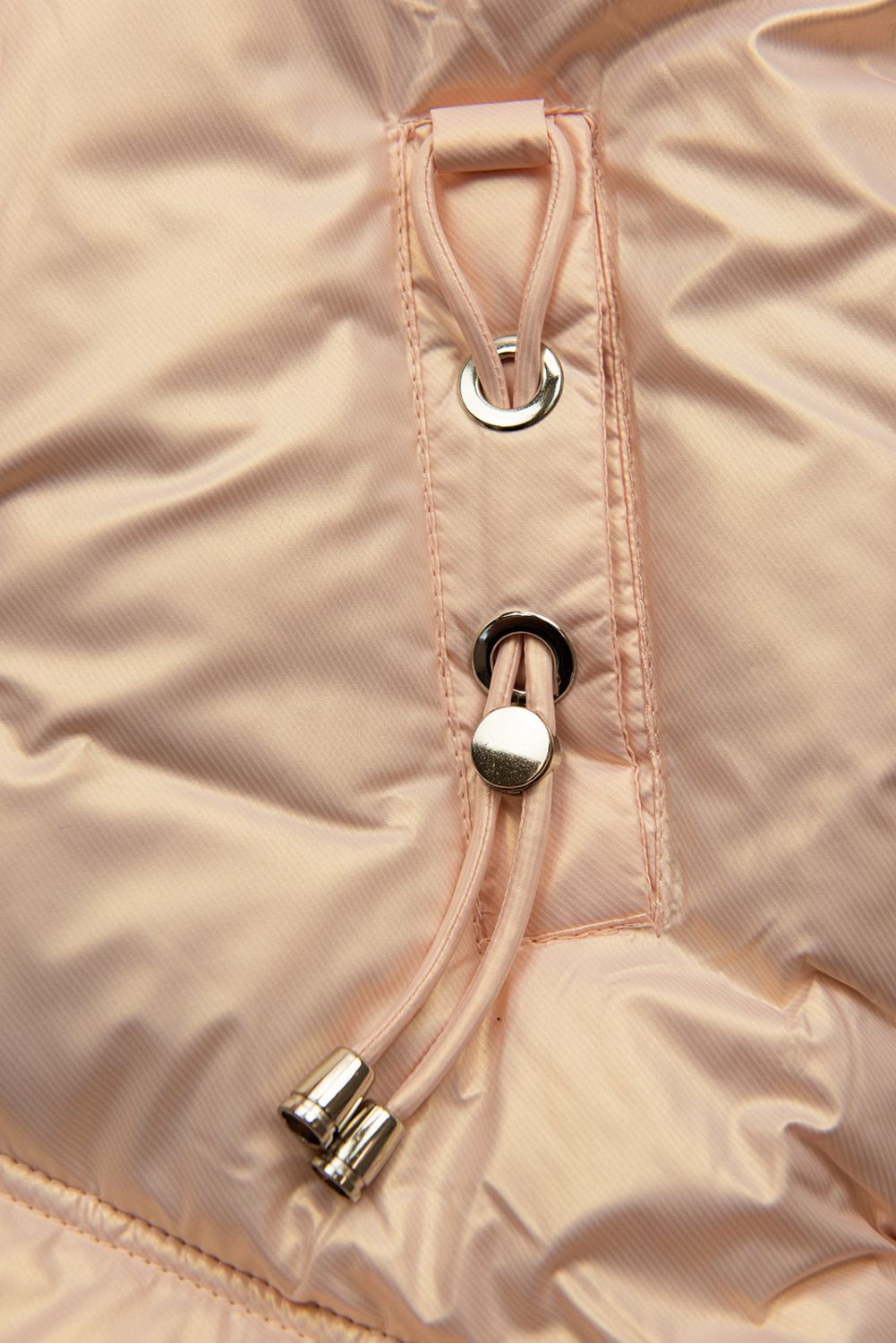 Winterjacke für Mädchen mit Kunstfell Rosa