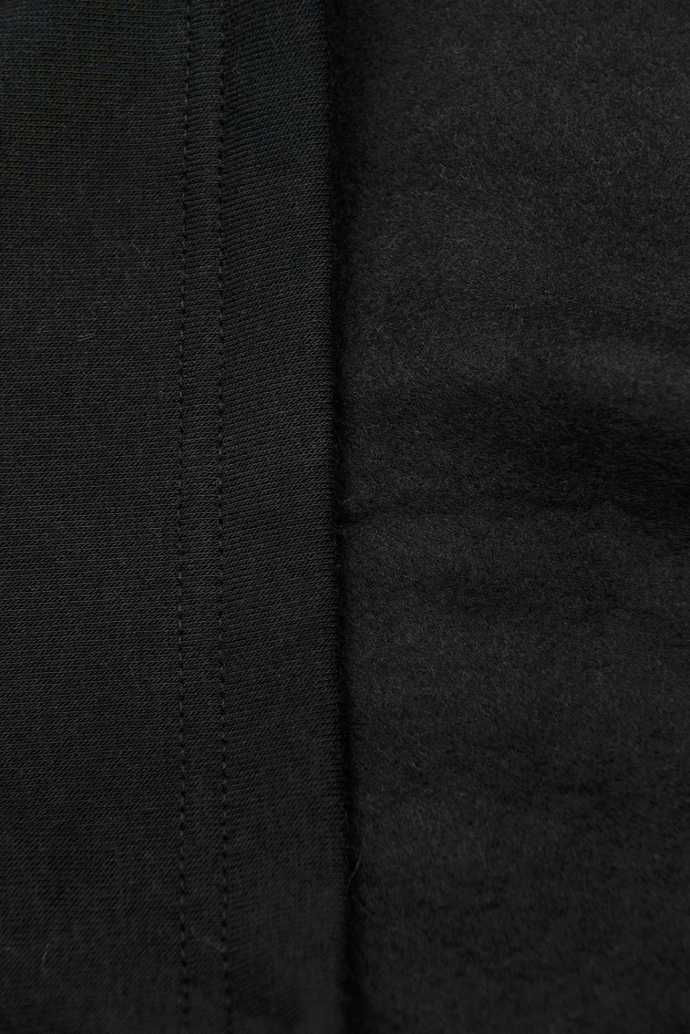 Verlängerte Sweatshirt /Sweatkleid schwarz