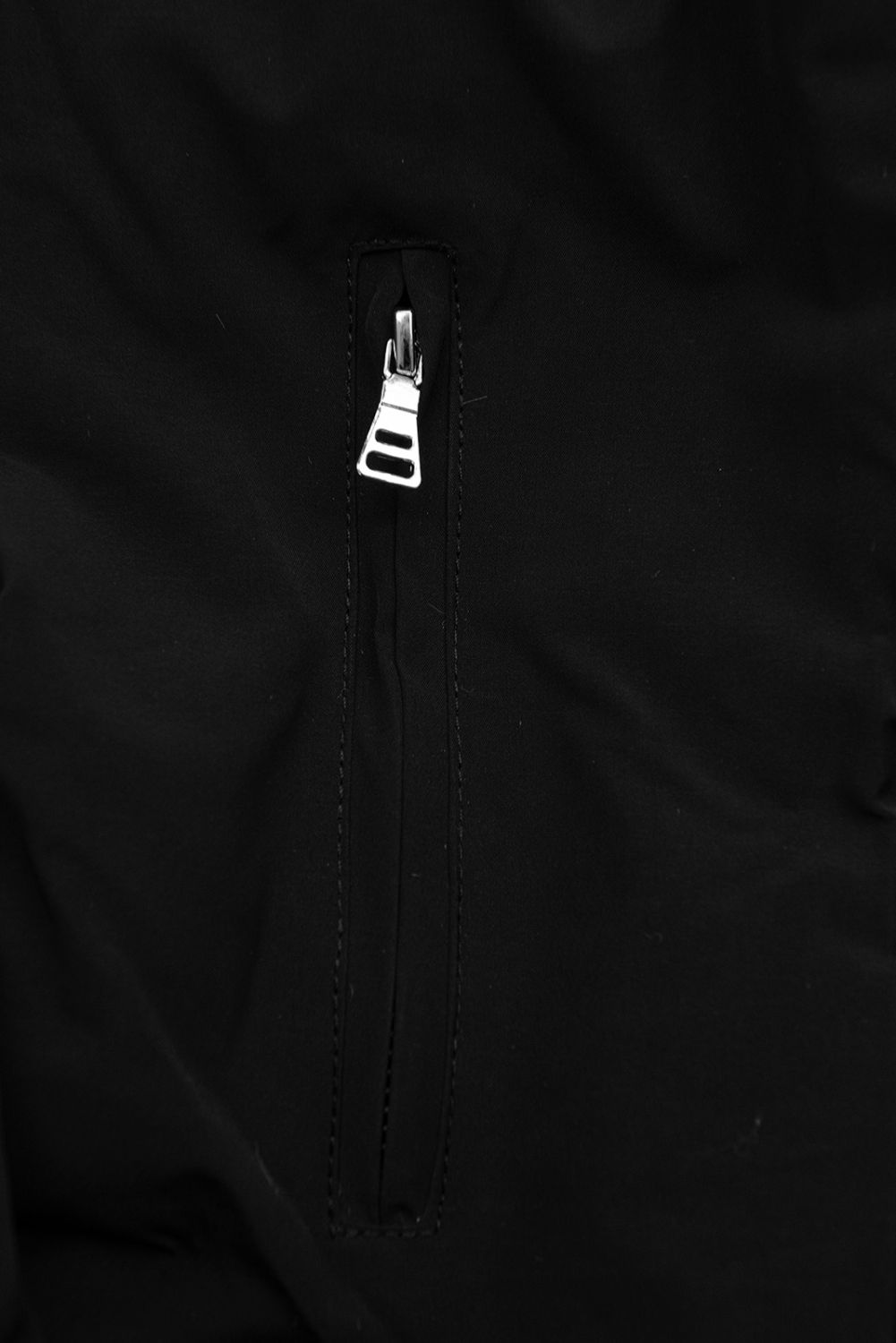 Winter Parkajacke mit Teddy-Futter Schwarz/Schwarz