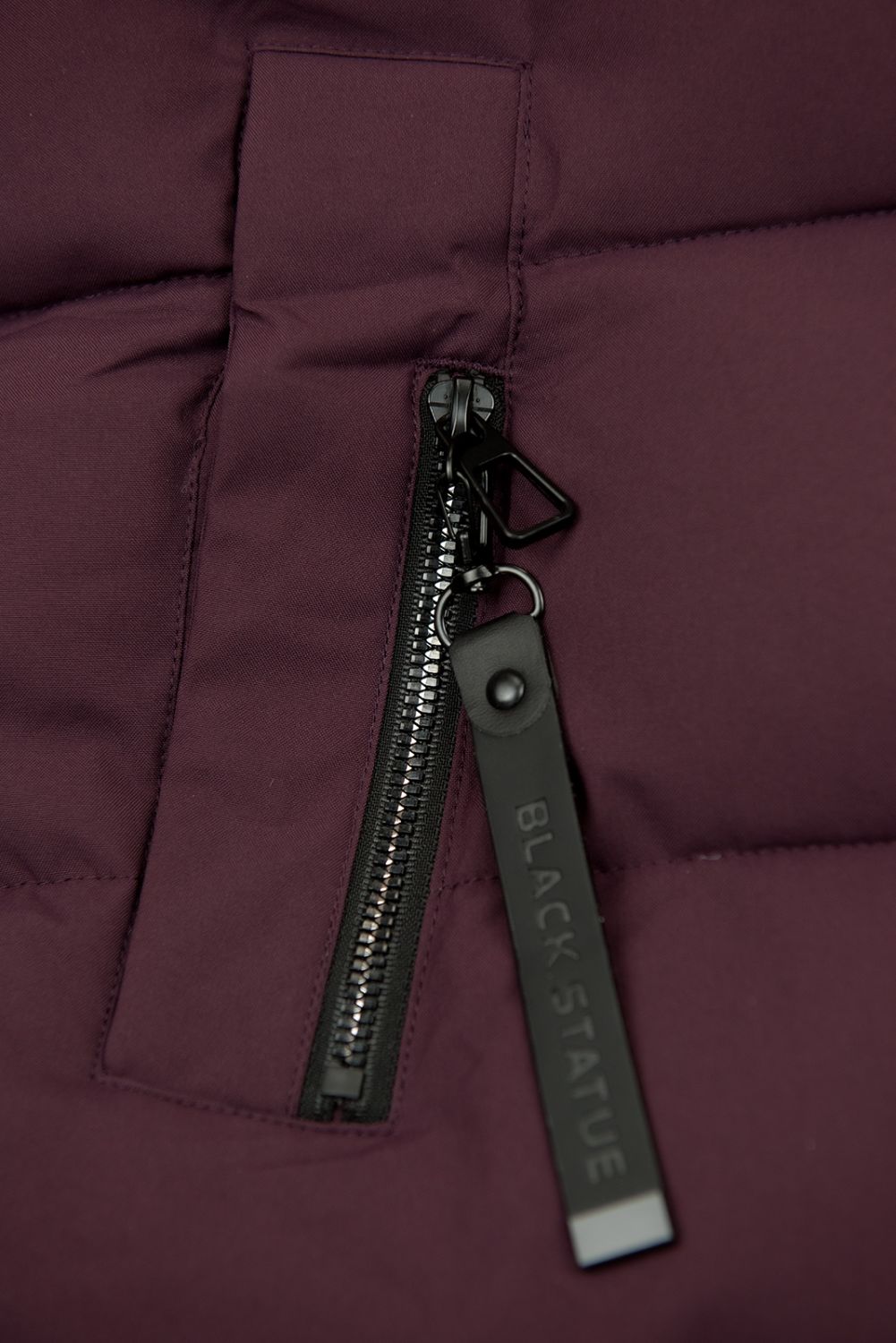 Pflaumenlila Damen-Winterjacke mit Kapuze STORM