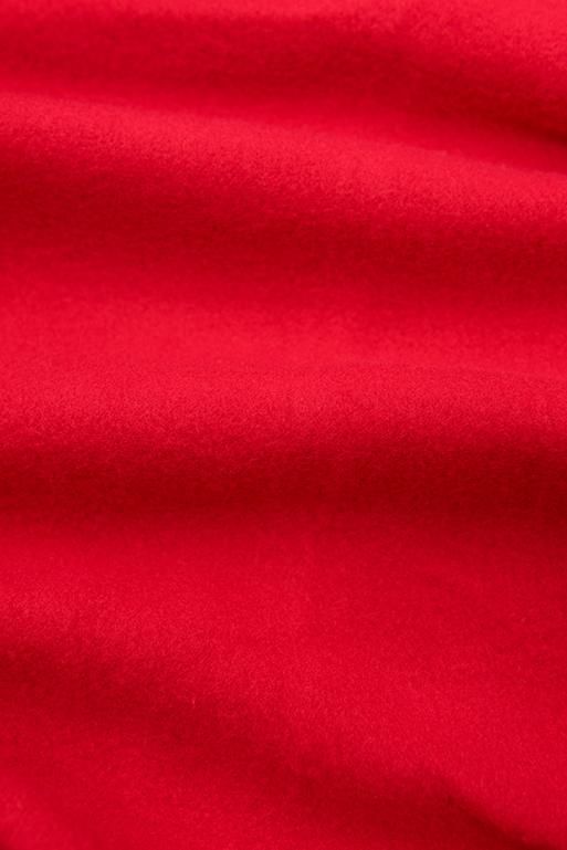 Sweatjacke mit Karomuster rot