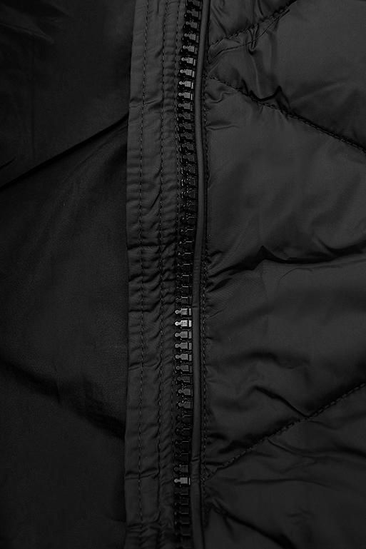 Langjacke für Herbst/Winter schwarz