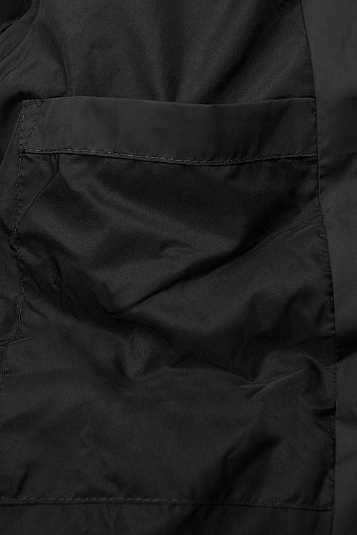 Langjacke für Herbst/Winter schwarz