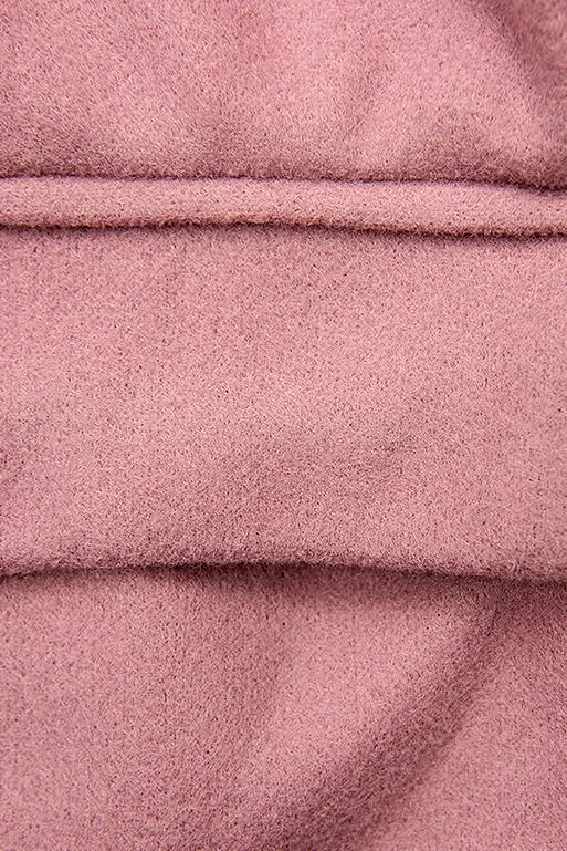 Gefütterter Damenmantel rosa