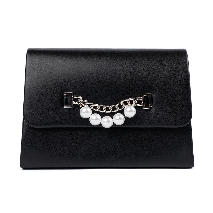 Elegante schwarze Handtasche