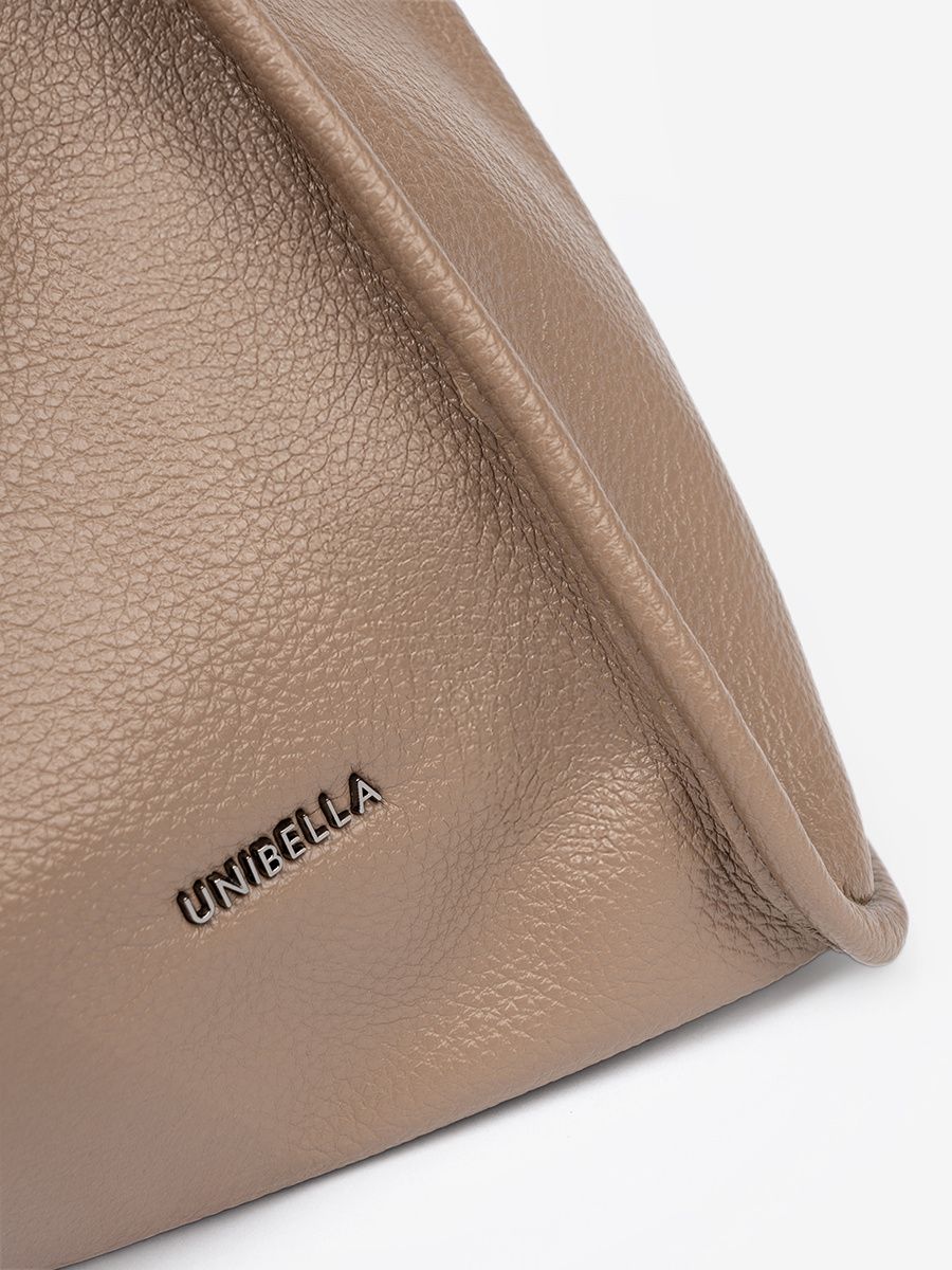 Klassische beige Umhängetasche