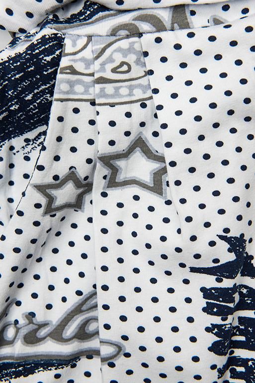 Kleid mit Bindegürtel weiß