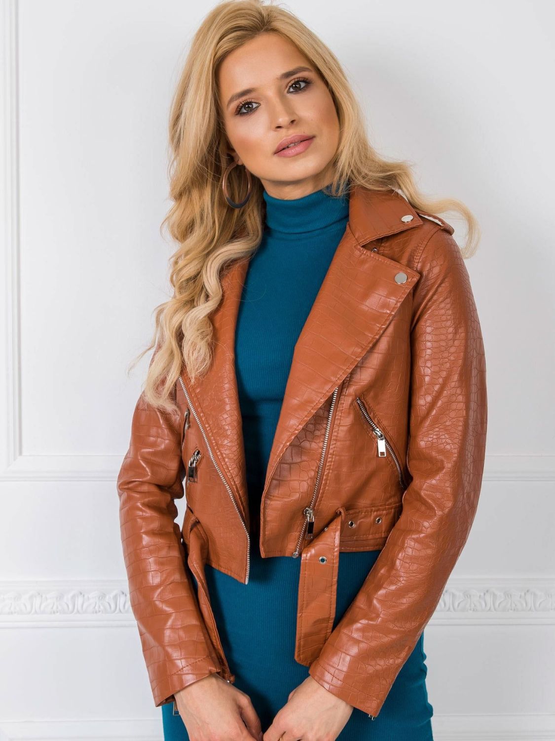 Beige Damen Übergangsjacke