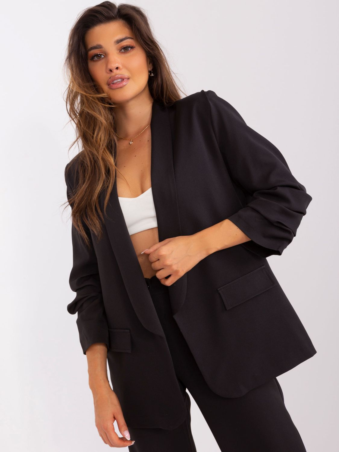 Elegante schwarze Jacke
