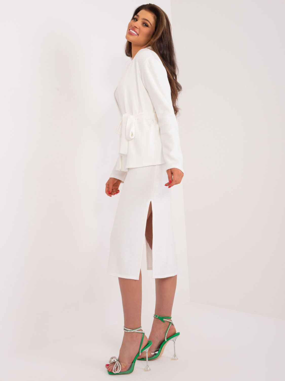 Eleganter Angora-Set