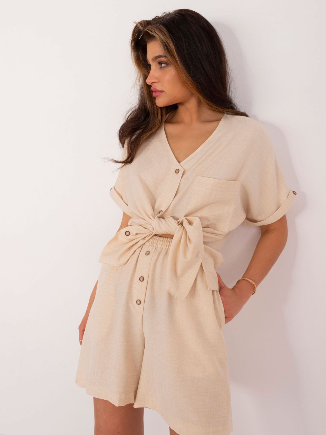 Stylisches Set in hellem Beige
