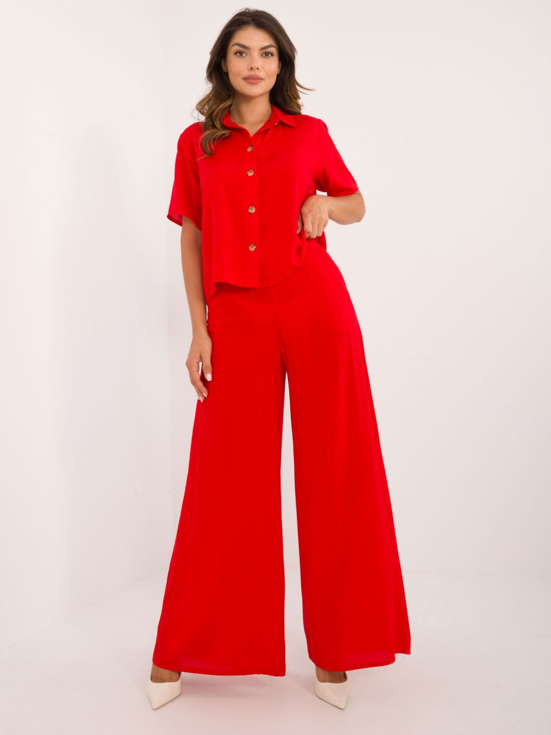Stylisches rotes Set