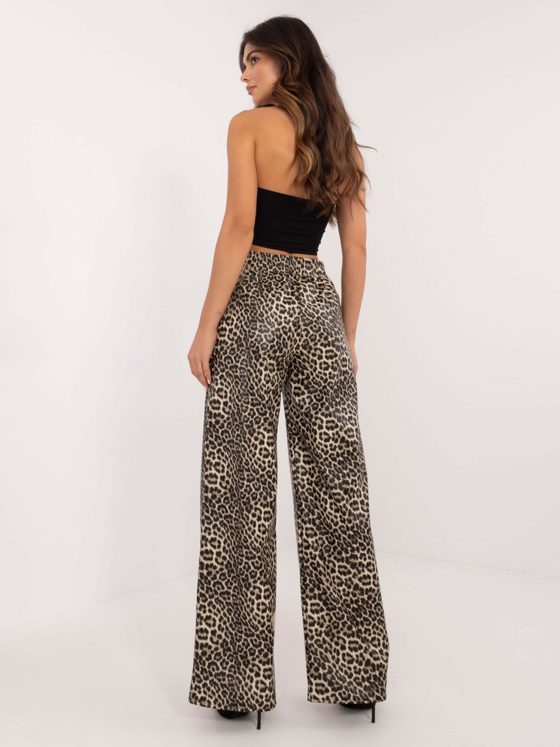 Elegante Hose aus Kunstleder