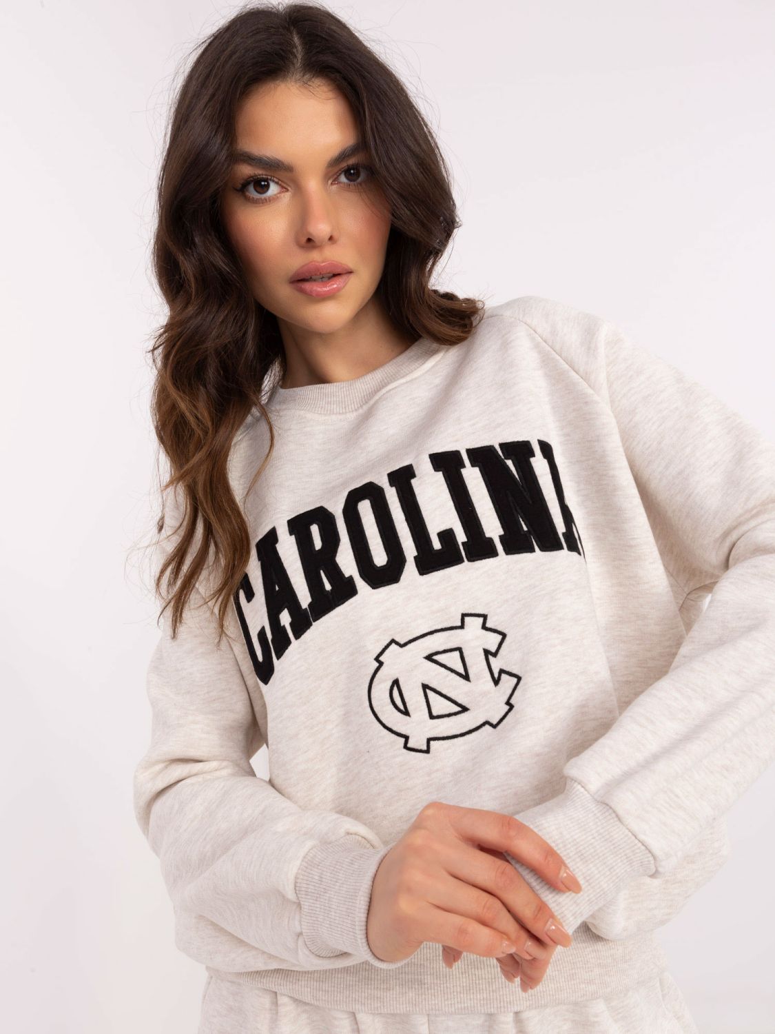 Pullover in hellem Beige