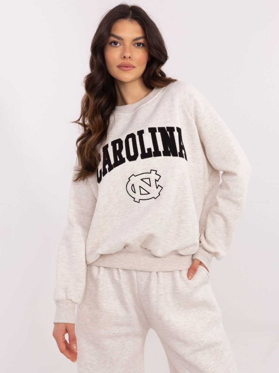 Pullover in hellem Beige