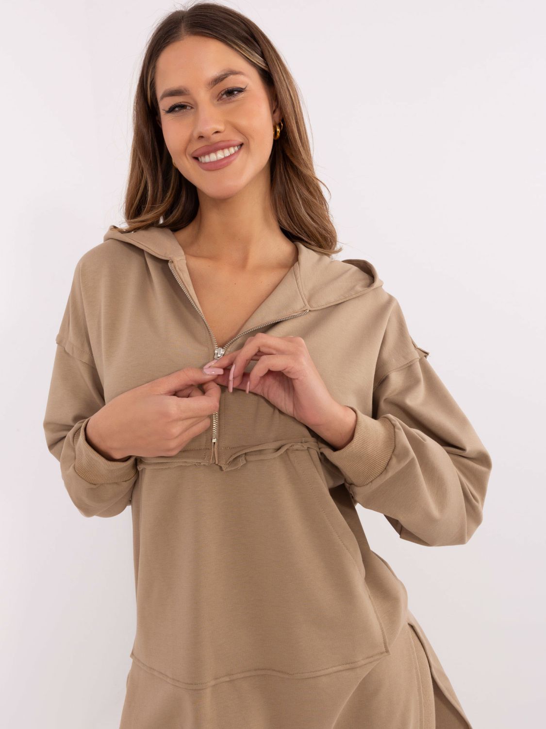 Stylisches Set mit langen Ärmeln