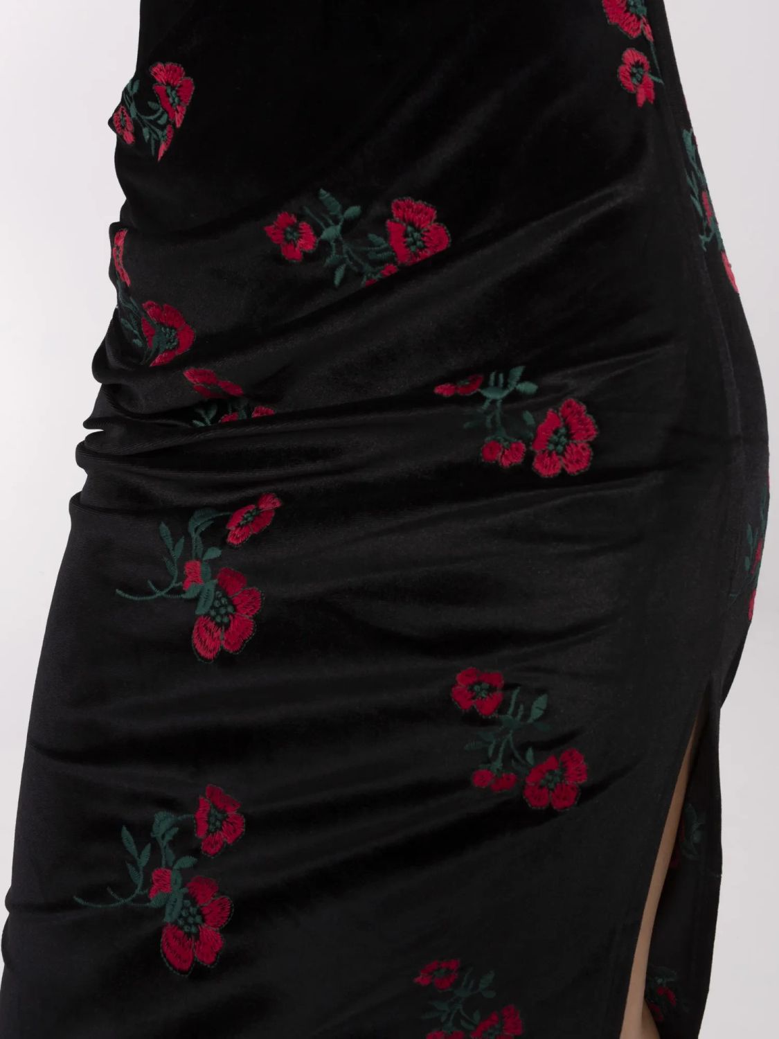 Elegantes Midi-Kleid mit langen Ärmeln