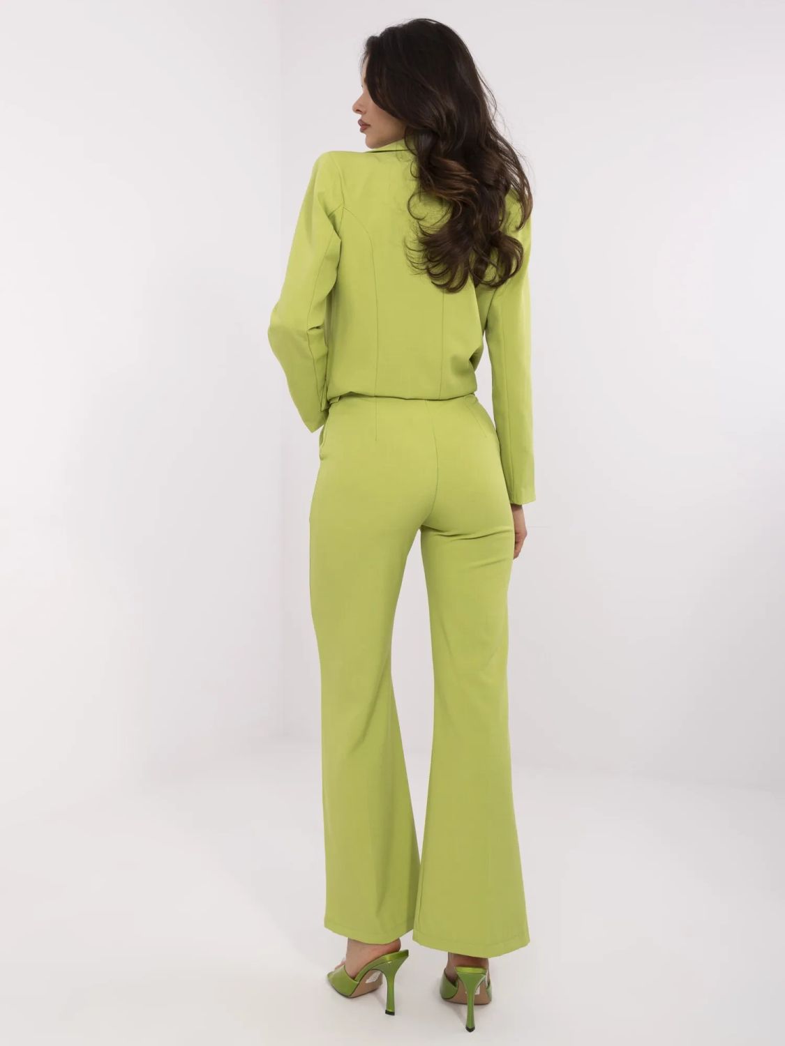 Elegante limettengrüne Hose