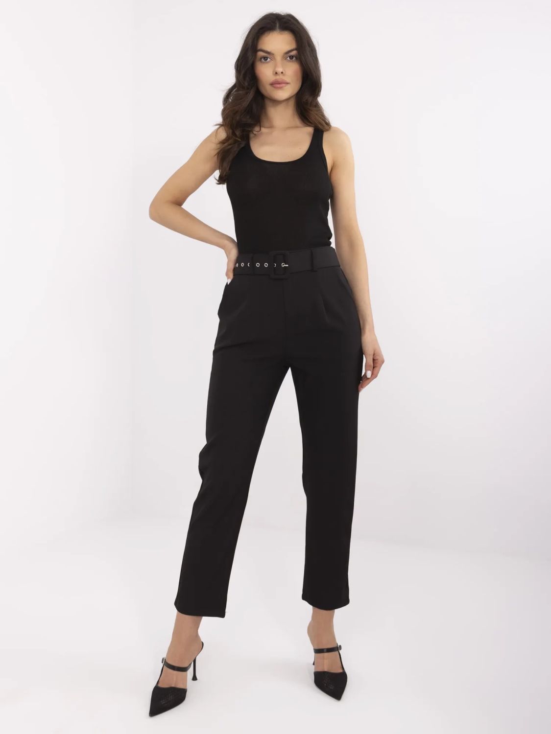 Elegante schwarze Hose