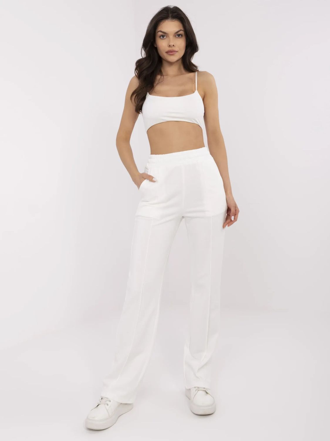 Stilvolle ecru Sporthosen