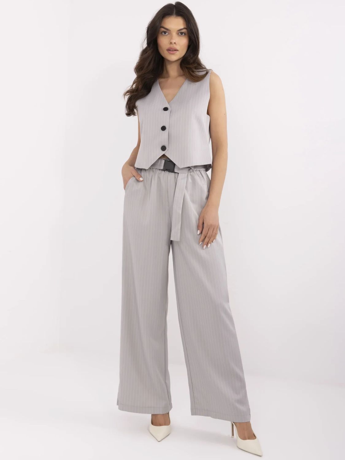 Eleganter Komplettanzug in Grau