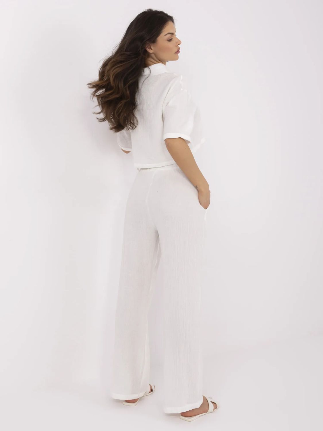 Eleganter Komplett mit kurzen Ärmeln