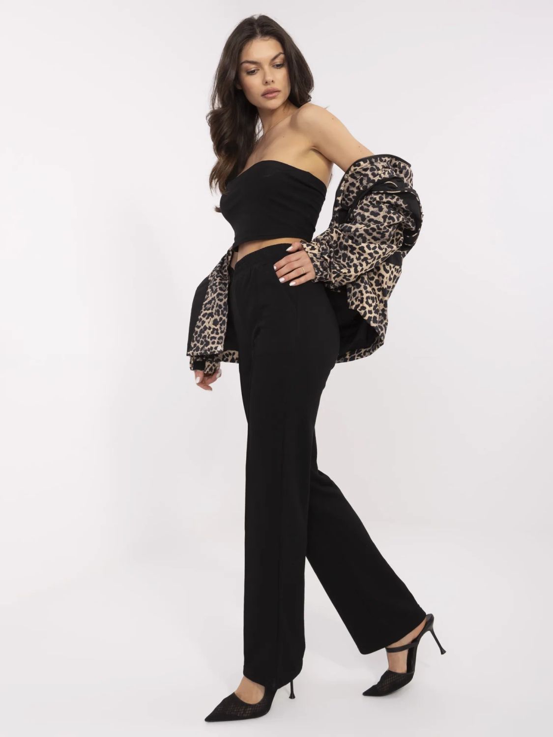 Stylische schwarze Sporthosen