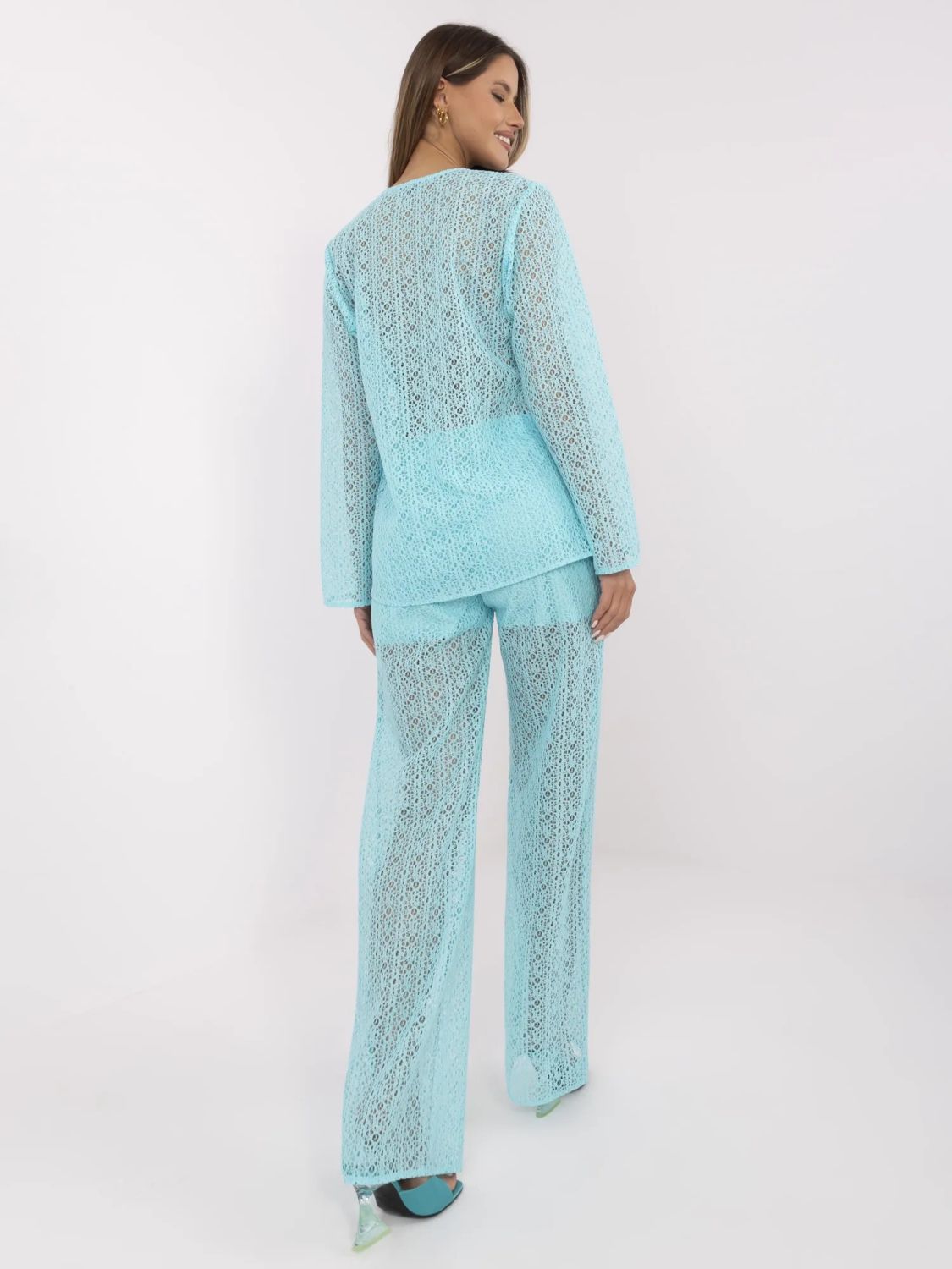 Eleganter Komplettanzug in Mintgrün