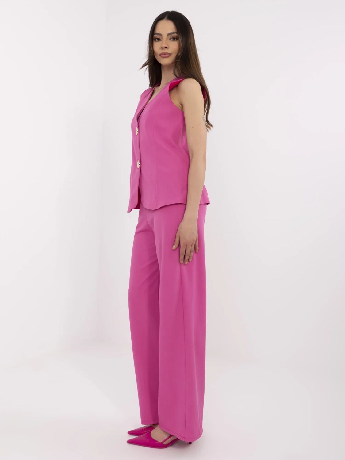 Eleganter Komplettanzug in Rosa