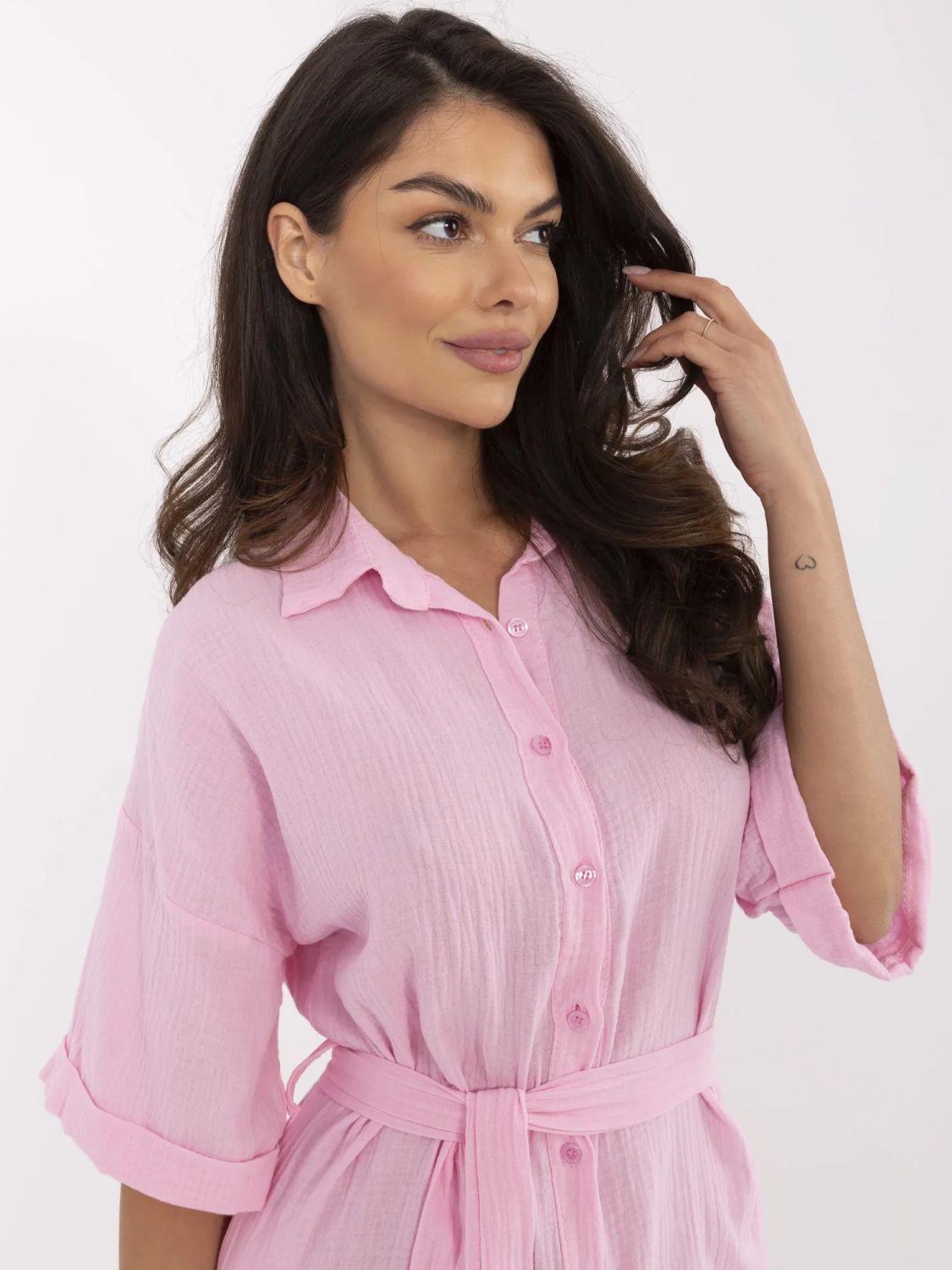 Kombination in hellrosa