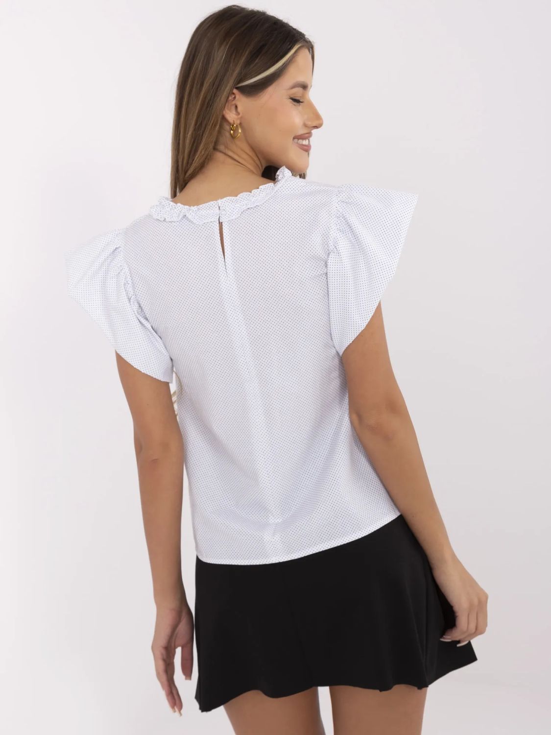 Elegante Bluse mit Punkten