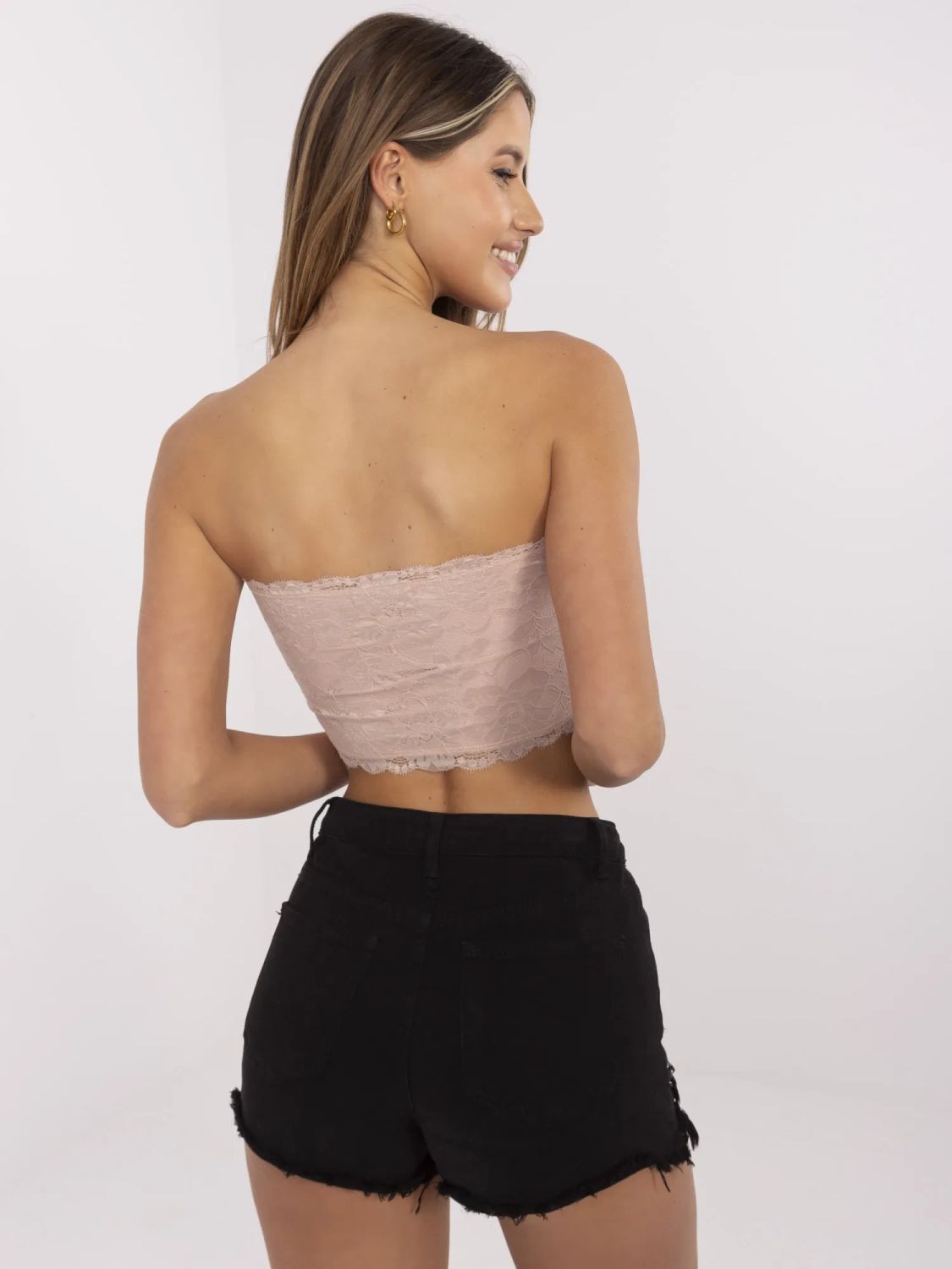 Elegantes Top in Dunkelrosa