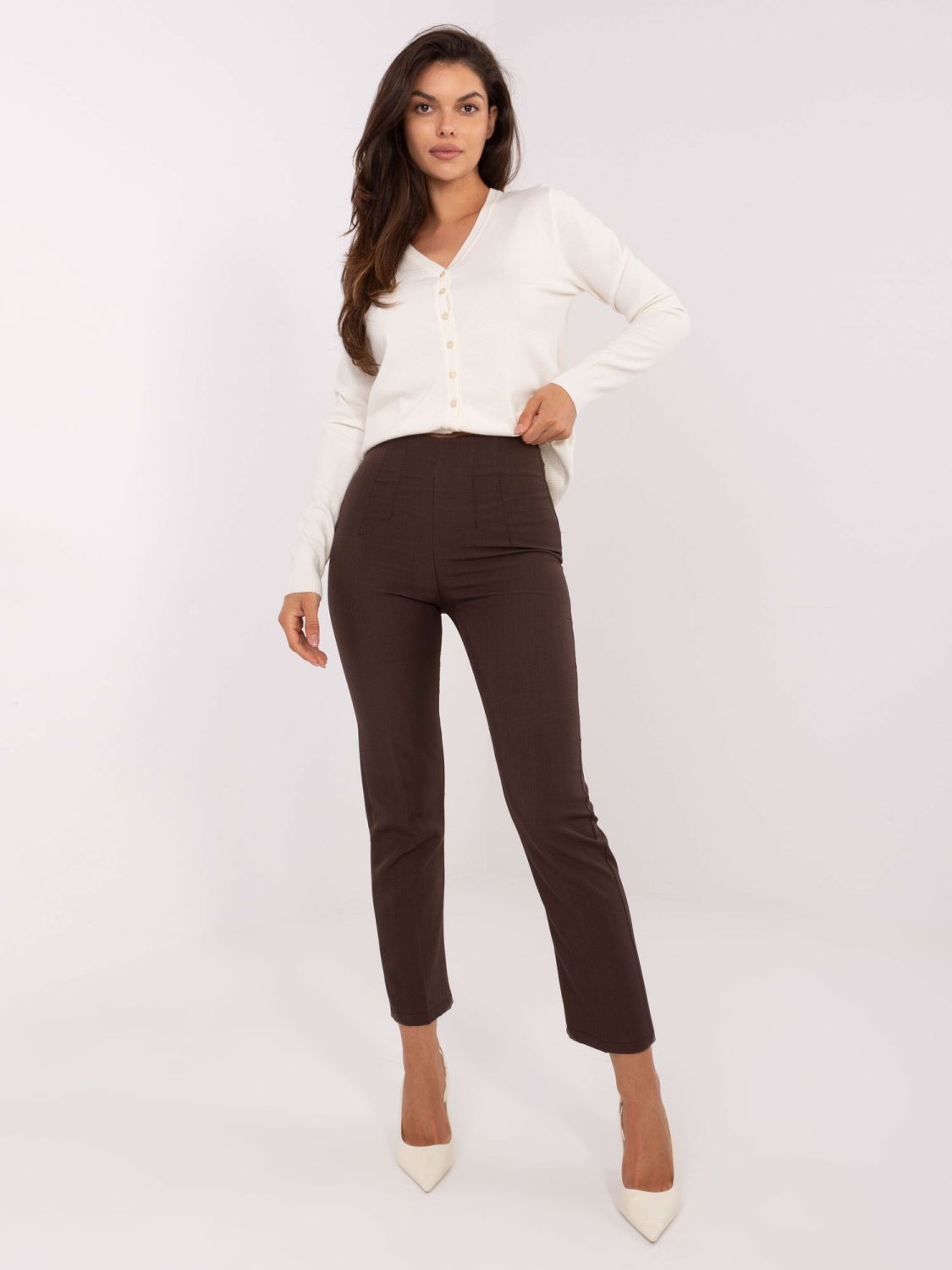 Elegante braune Hose