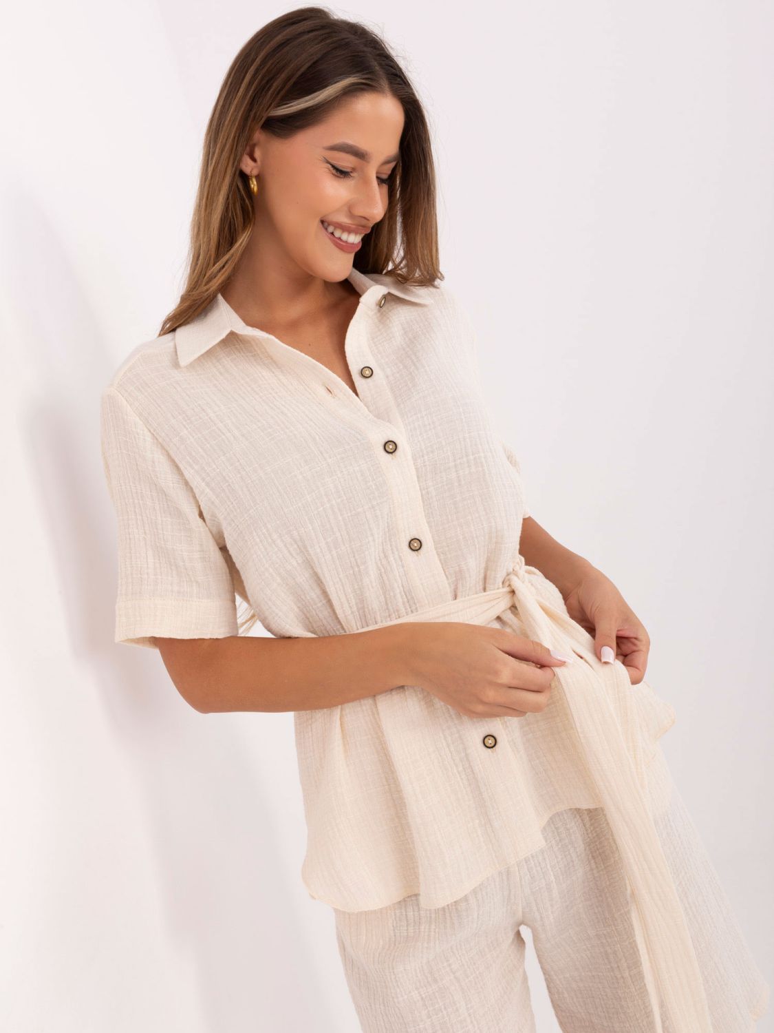 Stylisches Set in hellem Beige