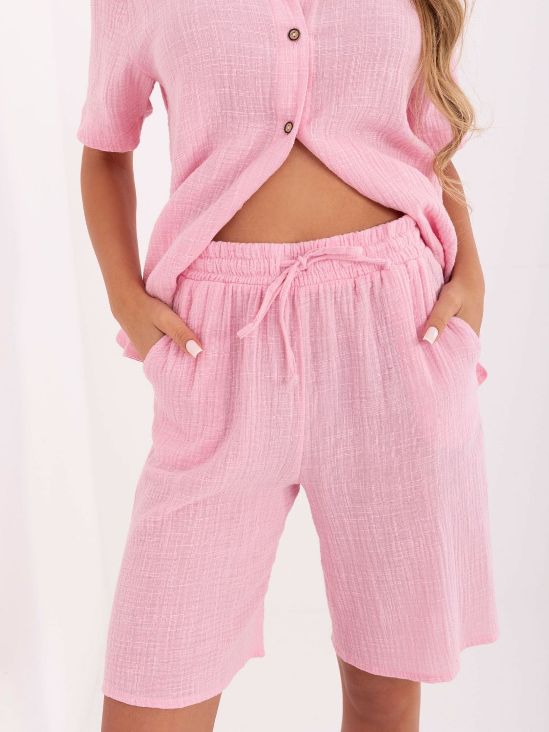 Stylisches Set in leuchtendem Rosa